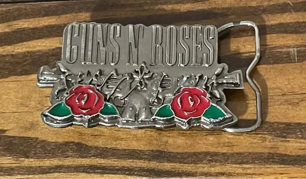 Guns N' Roses Logo Metal Belt Buckle 2005